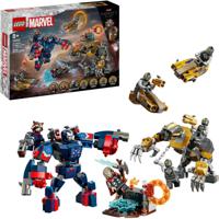 LEGO super heroes marvel 76322 avengers endgame thor vs. chitauri - thumbnail
