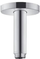 Hansgrohe plafondbevestiging S 100 mm, chroom - thumbnail