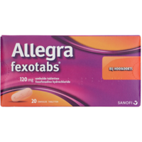 Allegra Fexotabs 120mg Tabletten - thumbnail