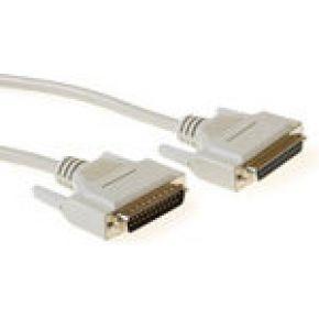 ACT AK4046 Seriële 1:1 Aansluitkabel - 25 Pin D-Sub Male/25 Pin D-Sub Female - 3 meter