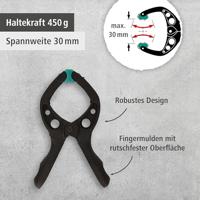 Wolfcraft Veerklemmen | MINI 30 | 12 stuks - 8653000 - thumbnail
