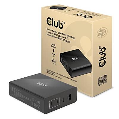 Club 3D Travel Charger 132W GAN technology oplader - thumbnail