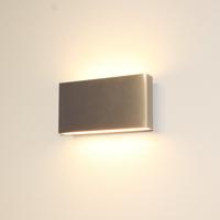 Wandlamp Artdelight BOX 2 Lichts LED 2700K Dimbaar Aluminium - thumbnail