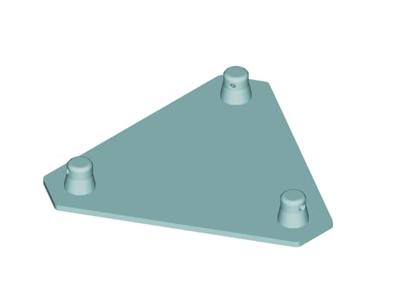 ALUTRUSS DECOLOCK DQ3S-BPM Base Plate MALE bk