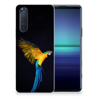 Sony Xperia 5II | TPU Hoesje | Papegaai
