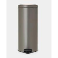 Brabantia pedaalemmer newicon 30l platin - thumbnail
