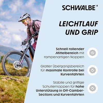 Schwalbe Buitenband 27.5-2.40(62-584) wicked will performance zw-skw