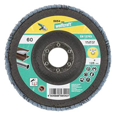 Wolfcraft Slijplamellenschijf | Ø125mm | 80 | 1 stuk - 5655000