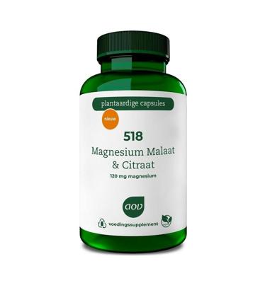 AOV 518 Magnesium Malaat & Citraat Capsules