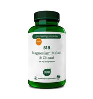 AOV 518 Magnesium Malaat & Citraat Capsules - thumbnail