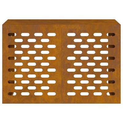 VidaXL Airconditioner hoes roestig 90 x 40 x 60 cm cortenstaal VidaXL Airconditioner hoes roestig 90 x 40 x 60 cm cortenstaal