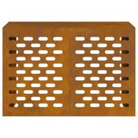 Airconditioner hoes Roestig 90 x 40 x 60 cm Cortenstaal - thumbnail