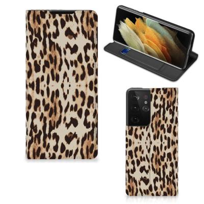 Samsung Galaxy S21 Ultra | Hoesje maken | Leopard