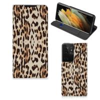 Samsung Galaxy S21 Ultra | Hoesje maken | Leopard - thumbnail