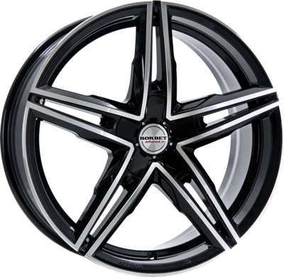 BORBET XRS black polished glossy BORBET XRS black polished glossy
