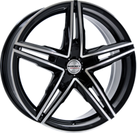 BORBET XRS black polished glossy - thumbnail