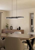 Eglo Led hanglampBarbano-Z 3-lichts - grijs - 900856 - thumbnail