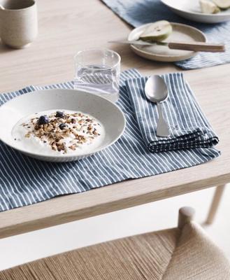 Marc O'Polo Marc O' Polo placemat Tentstra 33x45 smoke-blue