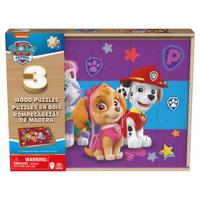 Spinmaster 3-in-1 houten puzzel voor kinderen (Paw Patrol) - thumbnail