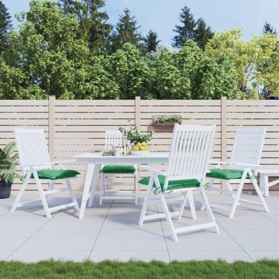 VidaXL Palletkussens 4 st 50x50x7 cm oxford stof groen VidaXL Palletkussens 4 st 50x50x7 cm oxford stof groen