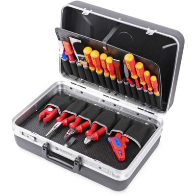 Bernstein Tools for Electronics PROTECTION Gereedschapskoffer (gevuld) 23-delig VDE (l x b x h) 480 x 350 x 170 mm