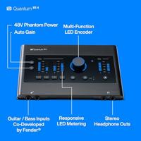 Presonus Quantum ES 4 audio interface - thumbnail