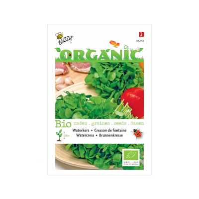 Zaden Organic Waterkers (BIO) Buzzy - Buzzy