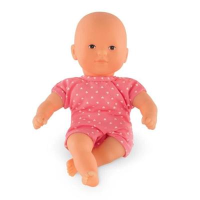 Corolle Mini Calin Poupon Small Hearts Framboos - 20 Cm - Vanaf 18 Maanden