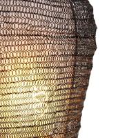 QAZQA Oosterse wandlamp zwart 45 cm - Nidum - thumbnail