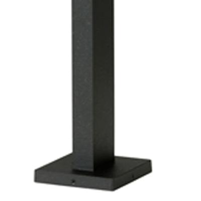 Albert Buitenverlichting vierkant zwartStrunc 90cm zwart - 662091