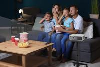 Celexon Beamertafel Zwart - thumbnail