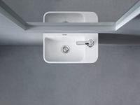 Duravit ME By Starck Fontein 40x22x13.5 cm Keramiek Glanzend Wit - thumbnail