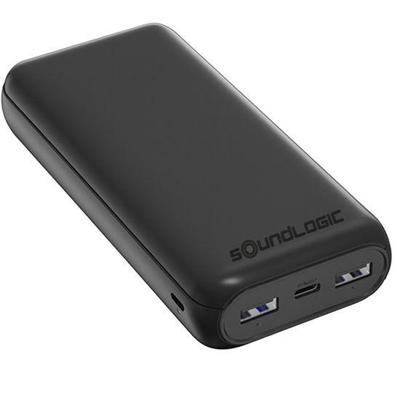 SoundLogic Powerbank 10.000 mAh Zwart SoundLogic Powerbank 10.000 mAh Zwart