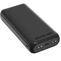 SoundLogic Powerbank 10.000 mAh Zwart - thumbnail