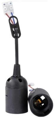 Thorgeon Lamphouder E27 zwart - Verhuisfitting - 6042641 Thorgeon Lamphouder E27 zwart - Verhuisfitting - 6042641