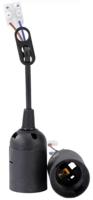 Thorgeon Lamphouder E27 zwart - Verhuisfitting - 6042641 - thumbnail