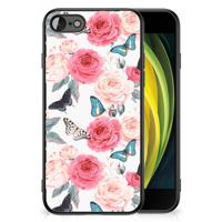 iPhone SE 2022 | SE 2020 | 7/8 Bloemen Hoesje Butterfly Roses - thumbnail