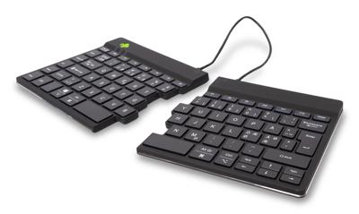 R-GO Tools Split Break Toetsenbord Bluetooth QWERTY, Nordic Zwart Ergonomisch