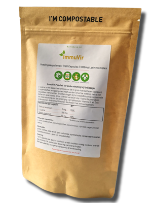 Immuvir lysine complex 120 Capsules
