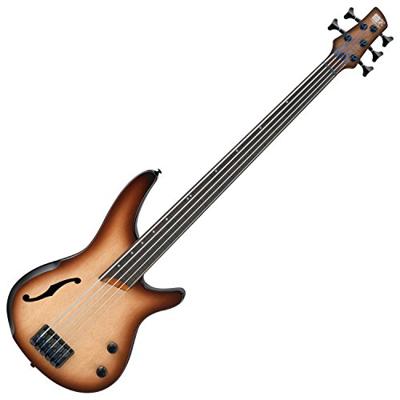 Ibanez Soundgear SRH505F Natural Browned Burst Flat