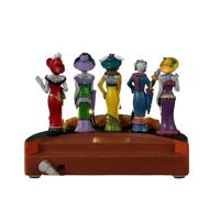 Lemax catarinas fashion show verlicht tafereel Spooky Town 2023 - thumbnail