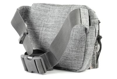 Herschel Fifteen Bum Bag-Raven Crosshatch