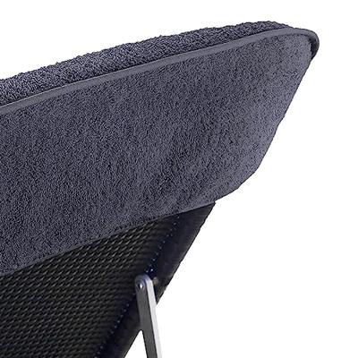 VidaXL Strandhanddoeken 6 st 400 g/m² 60x135 cm stof antracietkleurig