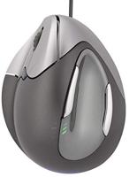 Evoluent Vertical Mouse 4 VM4L Linkshandigen Ergonomische muis Optisch Ergonomisch Grijs, Zilver - thumbnail