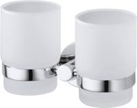 Dubbele Bekerhouder Haceka Kosmos Chroom Haceka - thumbnail