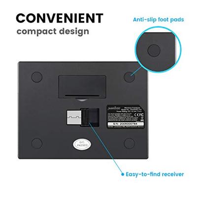 Perixx PERIPAD-704 Touchpad Radiografisch Zwart