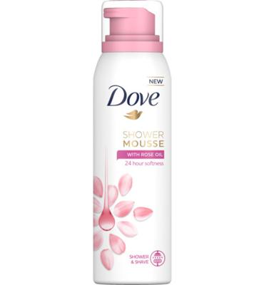 Dove Shower mousse rose oil 200 Milliliter