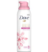 Dove Shower mousse rose oil 200 Milliliter - thumbnail