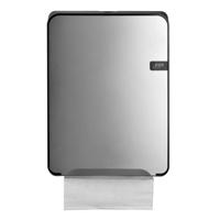 Handdoekdispenser quartzline q8 zilver - thumbnail