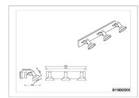 Trio Landelijke plafondspotRoxie 3-lichts zwart - 811900332 - thumbnail